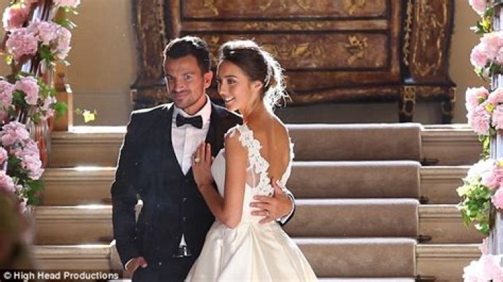 Peter Andre Celebrates His First Wedding Anniversary