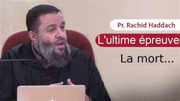 Rachid Haddach Mort