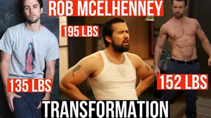 Rob Mcelhenney Body Transformation and Tattoos Removal