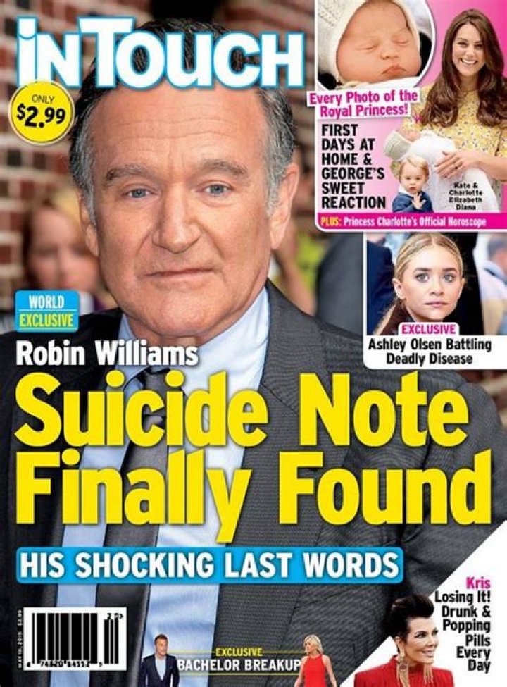 Robin Williams Suicide Note – Does it Exist, Are the Shocking Last Words Messages To Wife, Susan Schneider?