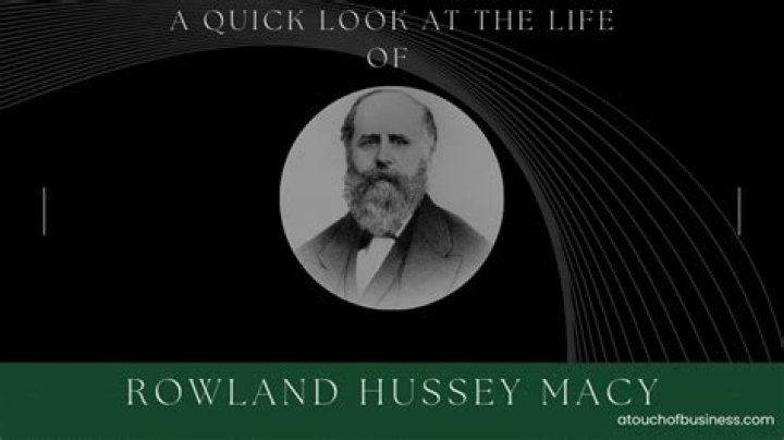 Rowland Hussey Macy Sr. Net Worth 2024, Age, Height, Bio, Birthday, Wiki!