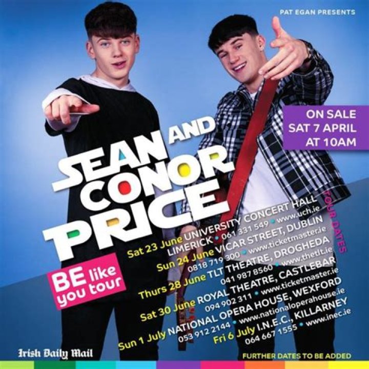 Sean and Conor Price Release Debut Single 'Be Like You'