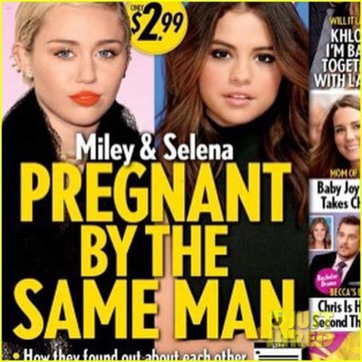 Selena Gomez and Miley Cyrus Pregnant By Justin Bieber?