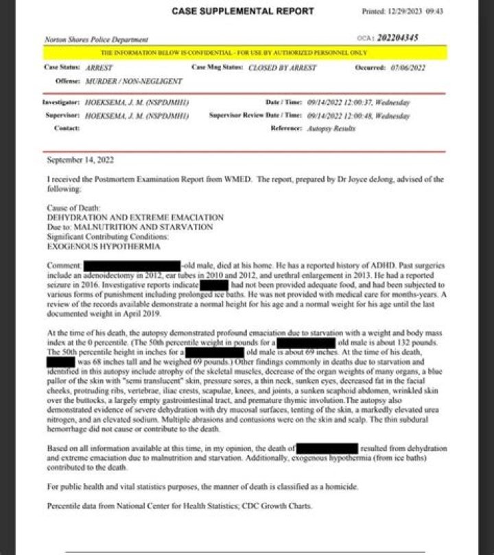 Shanda Vander Ark Son Autopsy Report, What Happened To Timothy?