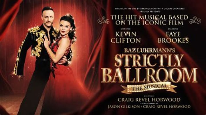 Strictly Ballroom the musical releases it's first cast photo,featuring Will Young, and it's stunning