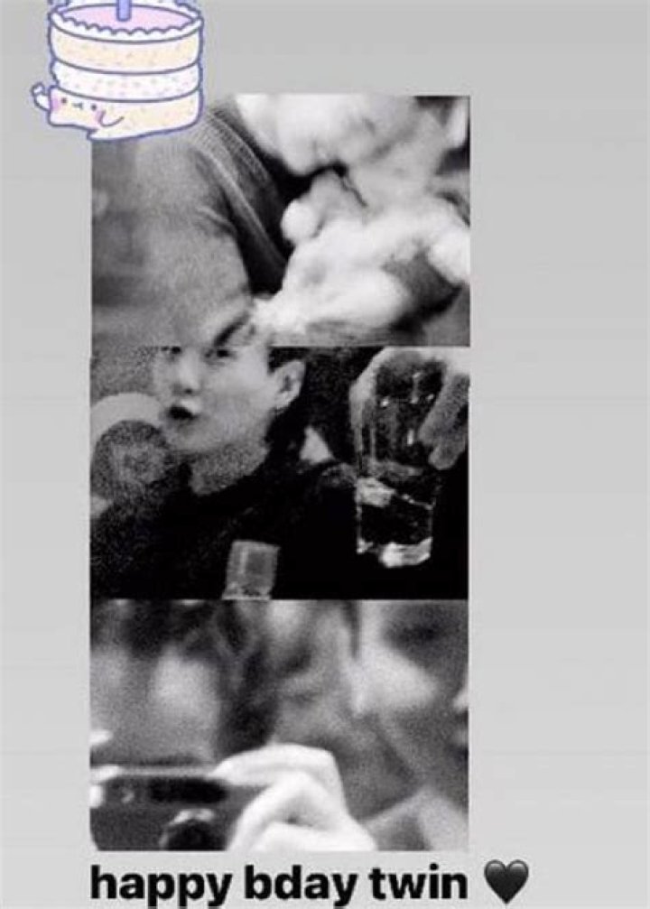 Suga, Halsey’s “Twin,” Receives A Birthday Greeting From Halsey