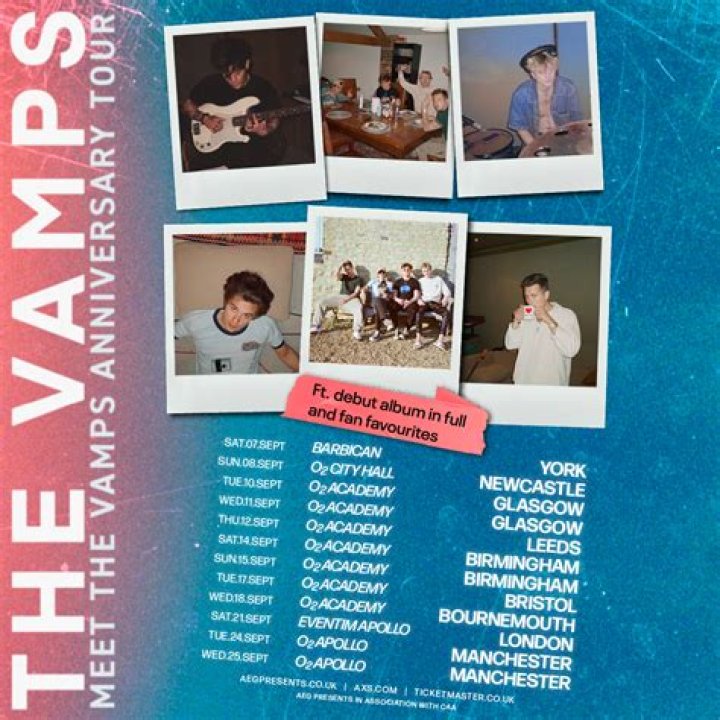 The Vamps Release Trailer For Tour