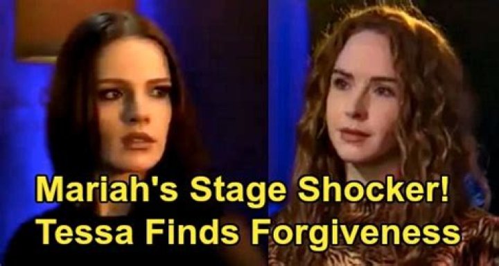 The Young and the Restless Spoilers: Mariah’s Stage Shocker – Tessa Finds Forgiveness, Couple Gets Back Together?