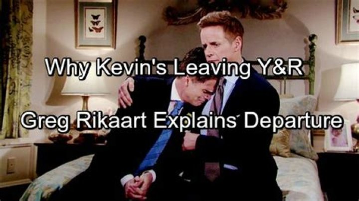 The Young and the Restless Spoilers: Why Kevin’s Leaving Y&R – Greg Rikaart Explains Departure