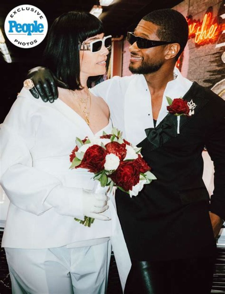 Usher & Jennifer Goicoechea Say 'I Do' in Las Vegas Wedding Ceremony