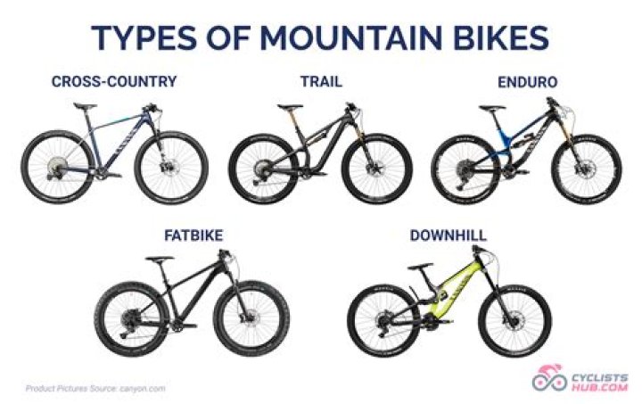What Are The Different Types of Mountain Bikes?