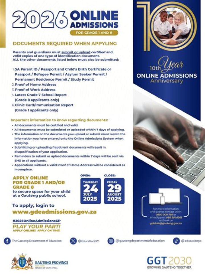 What To Know About GDE Admissions and The Online Application Process