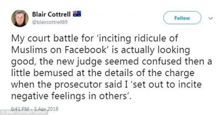 Who Is Anti-Islam Leader Blair Cottrell, Explore Blair Cottrell Wiki Facts