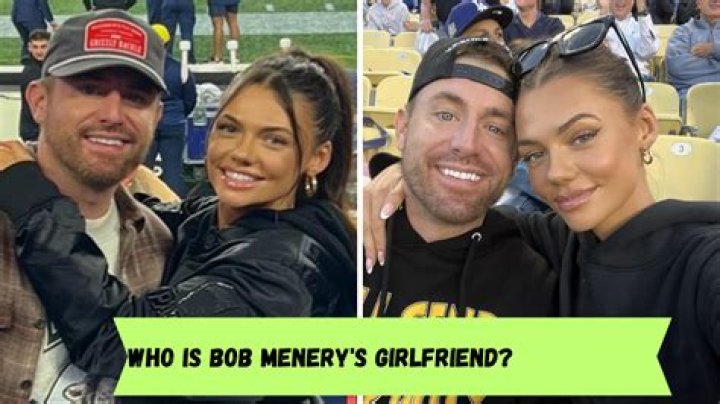 Who is Bob Menery Dating – Bob Menery's Girlfriend & Exes