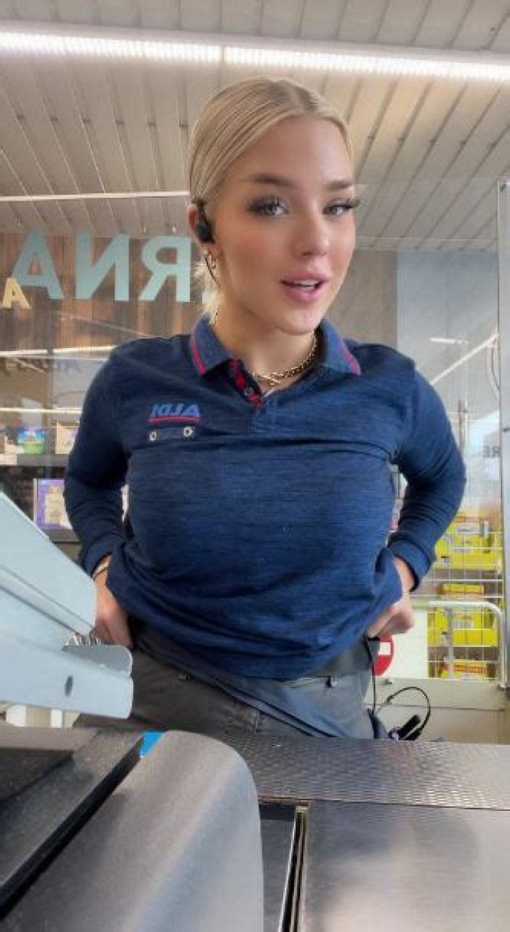 Who Is Elaine Victoria? Meet The Staff Of Aldi Who Is Gaining Quite An Attention As The Hottest Cashier On TikTok