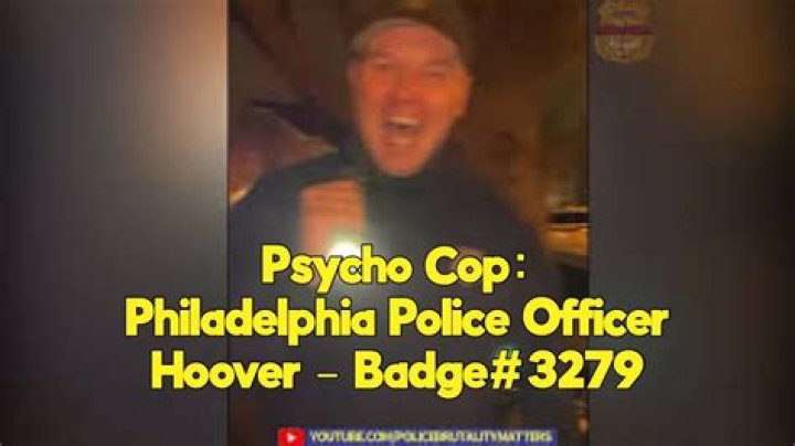 Who is Officer Hoover? Philadelphia Police 3279 Trending On The Internet