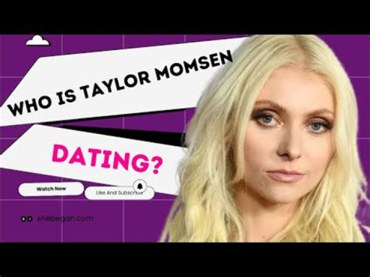 Who is Taylor Momsen Dating – Taylor Momsen's Boyfriend & Exes