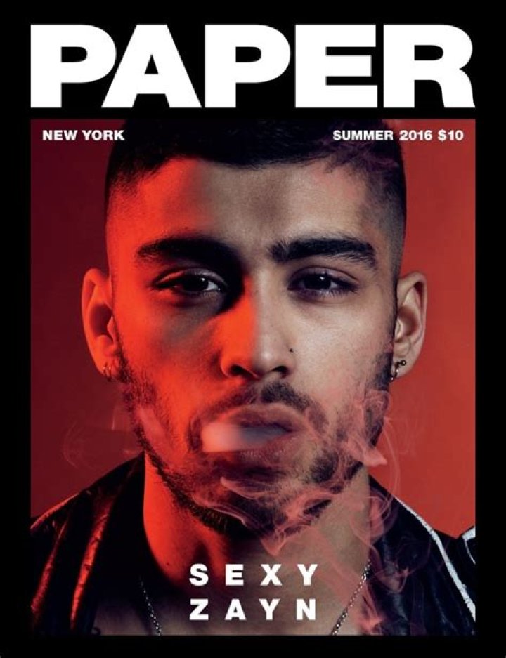 Zayn on the Cover of PAPER Magazine